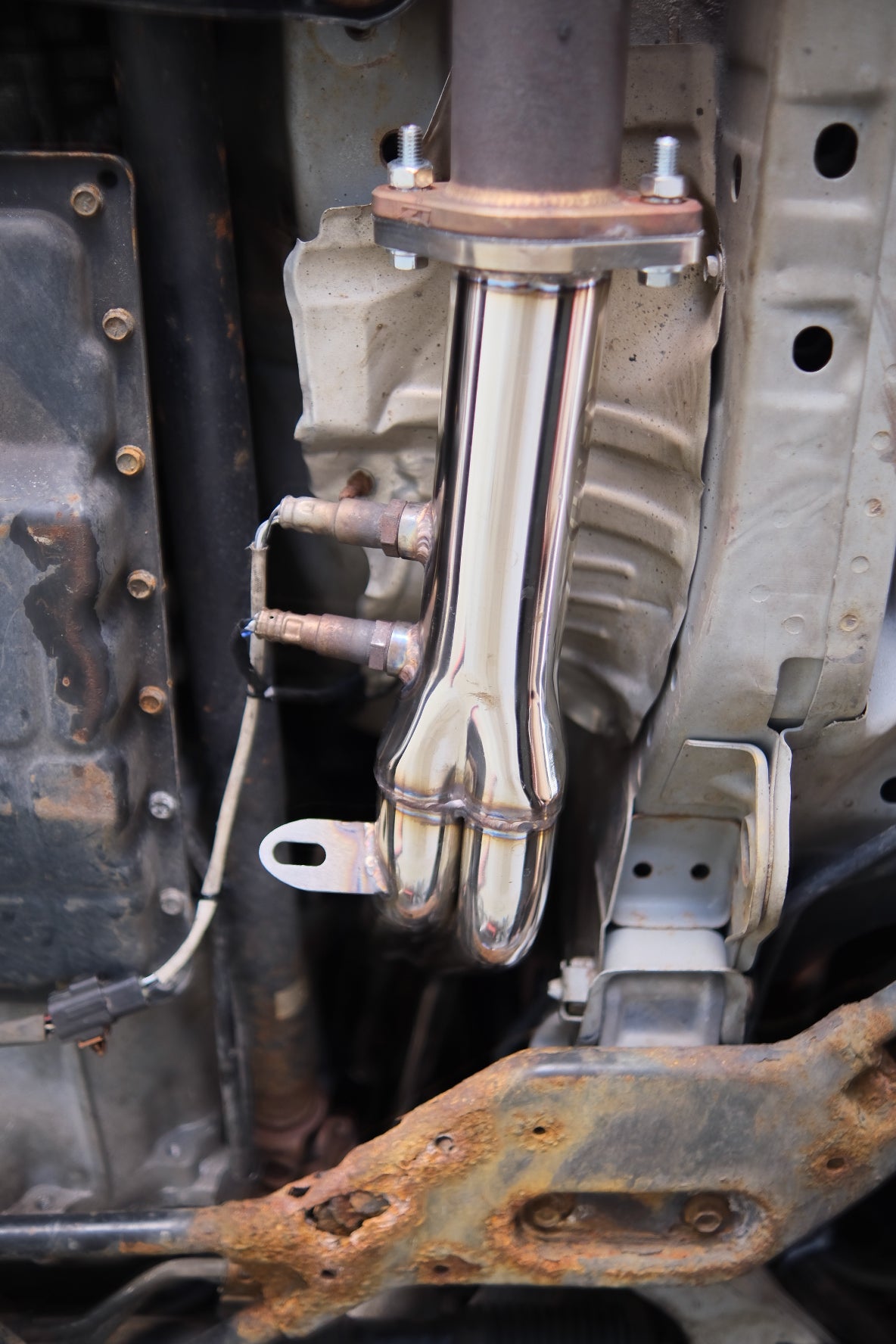 CNA 304 STAINLESS STEEL LONG TUBE HEADERS VQ35DE VQ35HR VQ37VHR AWD RWD
