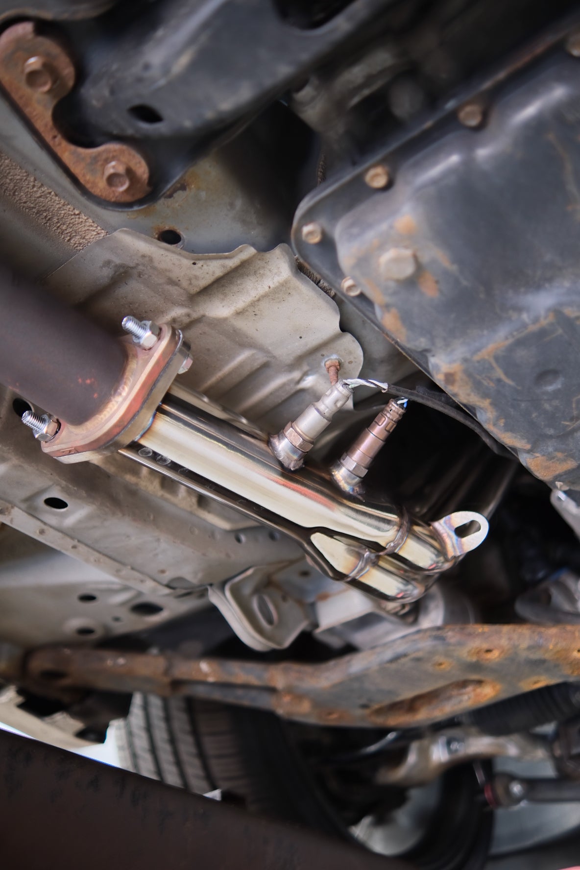 CNA 304 STAINLESS STEEL LONG TUBE HEADERS VQ35DE VQ35HR VQ37VHR AWD RWD